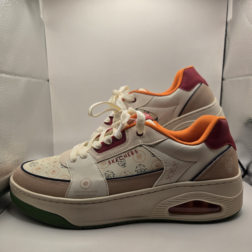 Skechers Street Uno - We Are Alive "Sugar Skull" special edition. Mens 13